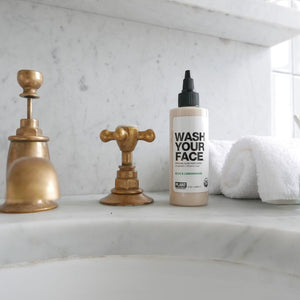 WASH YOUR FACE Certified Organic Aloe Face Wash