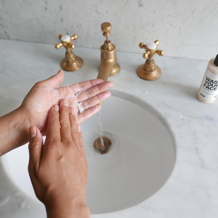 WASH YOUR FACE Certified Organic Aloe Face Wash