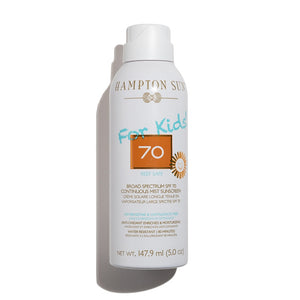 Hampton Sun SPF 70 for Kids Continuous Mist Sunscreen